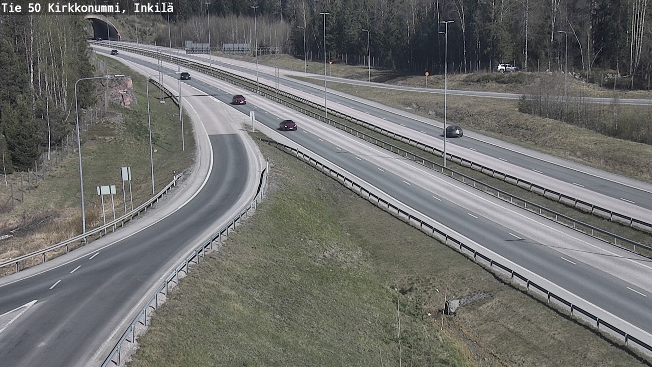 Kelikamerat Kuva Tie 50 Kirkkonummi, Inkilä, Kirkkonummi, Uusimaa