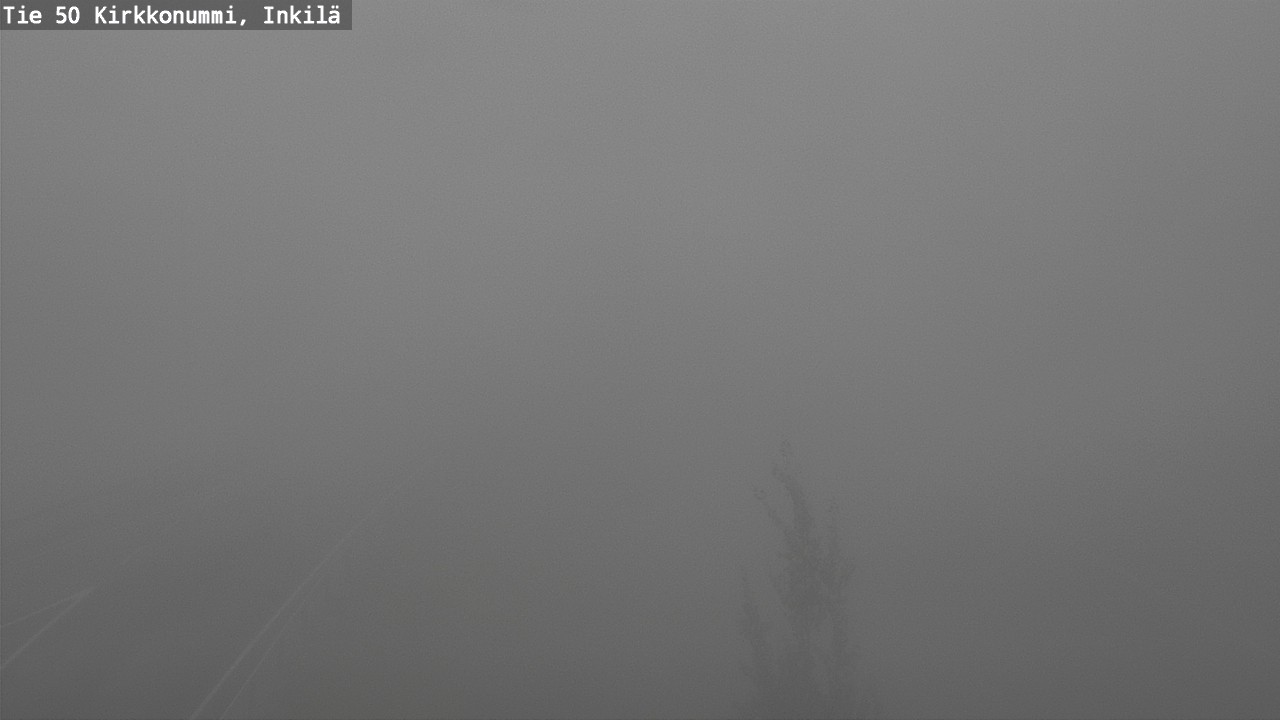 Weather Camera Image Road 50 Kirkkonummi, Inkilä, Kirkkonummi, Uusimaa
