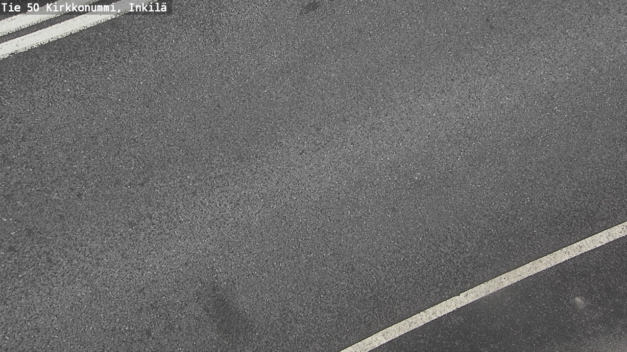 Weather Camera Image Road 50 Kirkkonummi, Inkilä, Kirkkonummi, Uusimaa
