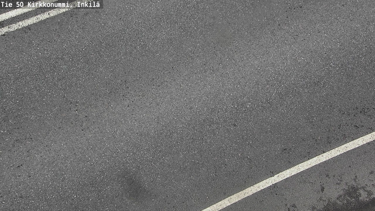 Weather Camera Image Road 50 Kirkkonummi, Inkilä, Kirkkonummi, Uusimaa