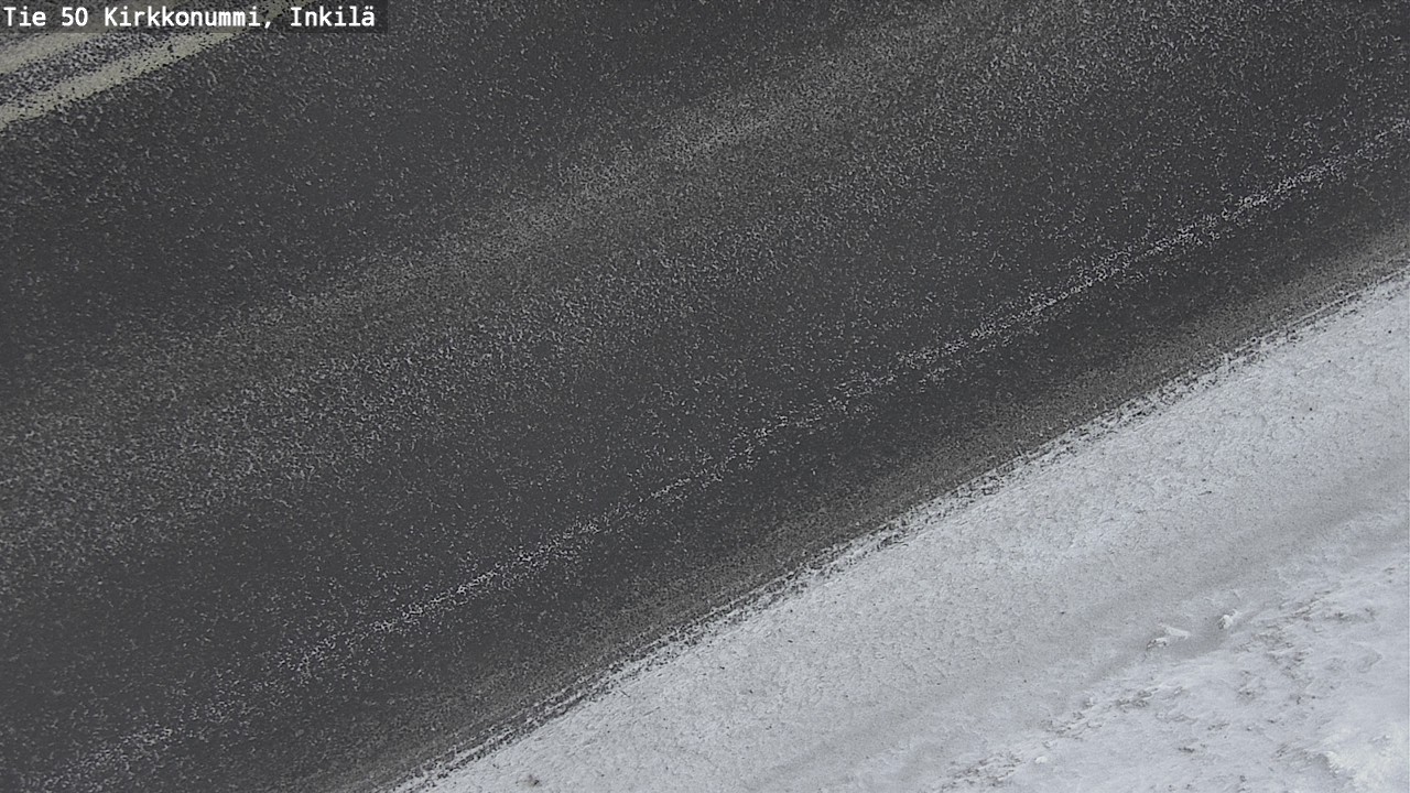 Weather Camera Image Väg 50 Kyrkslätt, Inkilä, Kirkkonummi, Uusimaa