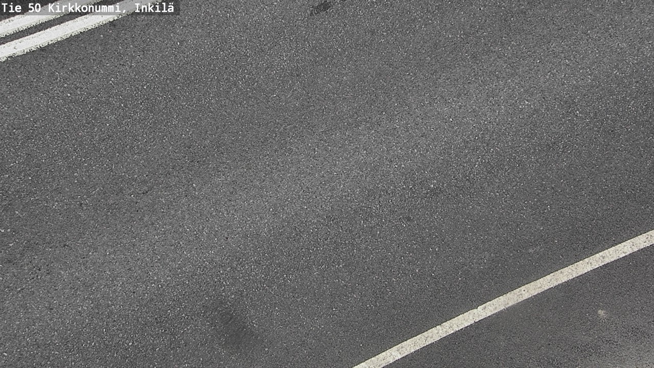 Weather Camera Image Road 50 Kirkkonummi, Inkilä, Kirkkonummi, Uusimaa