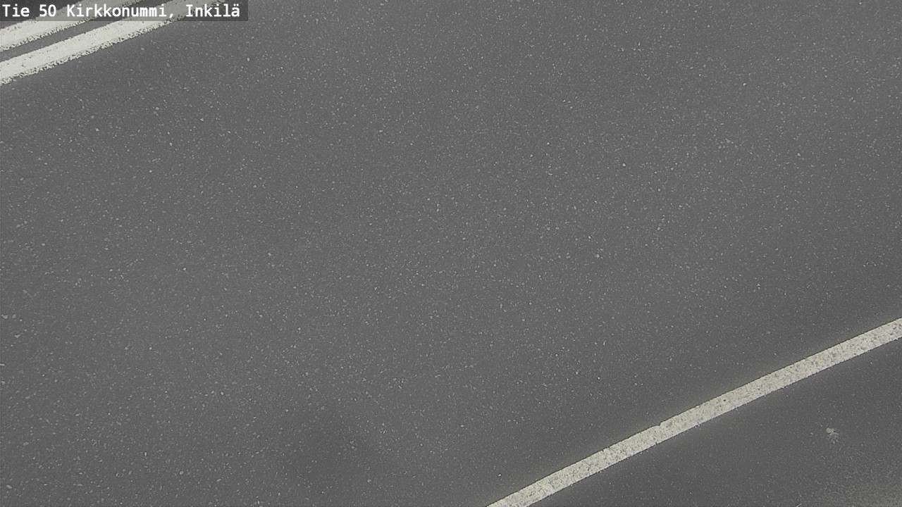 Weather Camera Image Road 50 Kirkkonummi, Inkilä, Kirkkonummi, Uusimaa