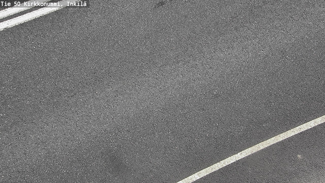 Weather Camera Image Road 50 Kirkkonummi, Inkilä, Kirkkonummi, Uusimaa