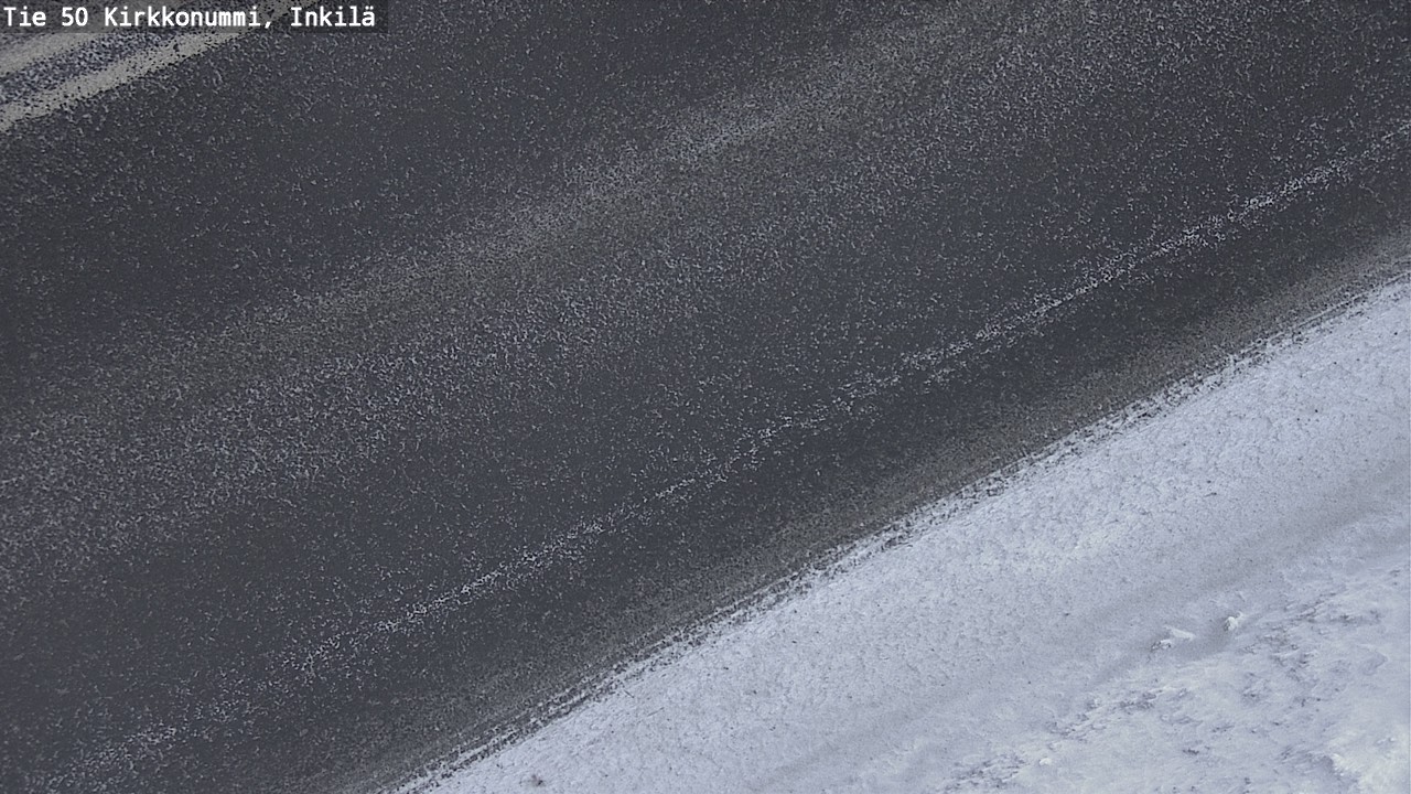 Weather Camera Image Väg 50 Kyrkslätt, Inkilä, Kirkkonummi, Uusimaa
