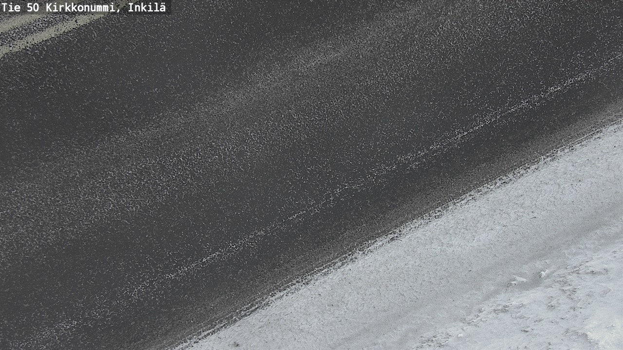 Weather Camera Image Väg 50 Kyrkslätt, Inkilä, Kirkkonummi, Uusimaa