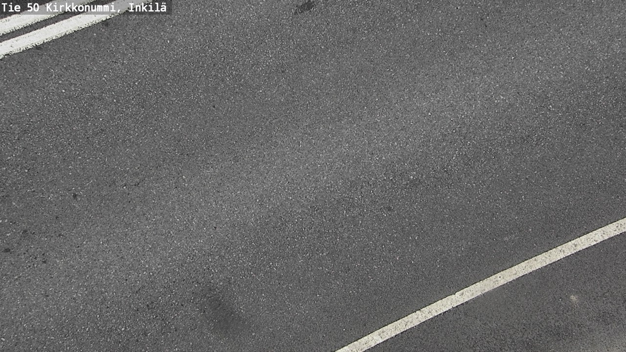Weather Camera Image Road 50 Kirkkonummi, Inkilä, Kirkkonummi, Uusimaa