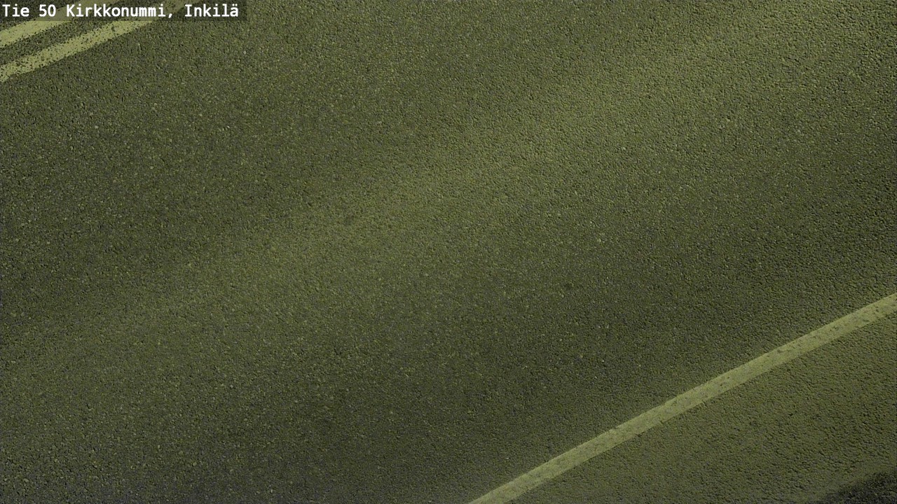 Weather Camera Image Road 50 Kirkkonummi, Inkilä, Kirkkonummi, Uusimaa