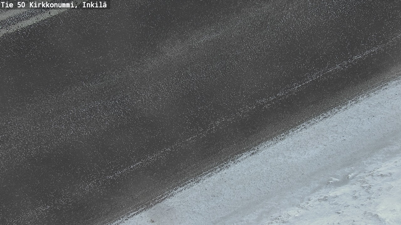 Weather Camera Image Väg 50 Kyrkslätt, Inkilä, Kirkkonummi, Uusimaa