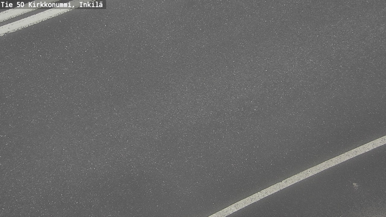 Weather Camera Image Road 50 Kirkkonummi, Inkilä, Kirkkonummi, Uusimaa