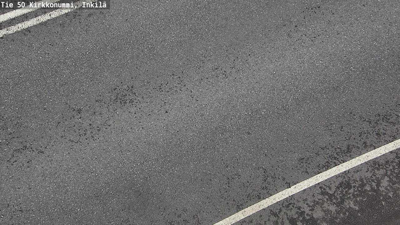 Weather Camera Image Road 50 Kirkkonummi, Inkilä, Kirkkonummi, Uusimaa