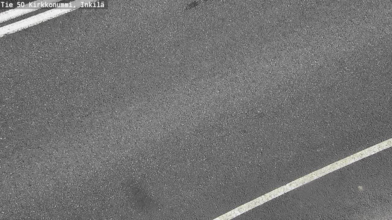 Weather Camera Image Road 50 Kirkkonummi, Inkilä, Kirkkonummi, Uusimaa