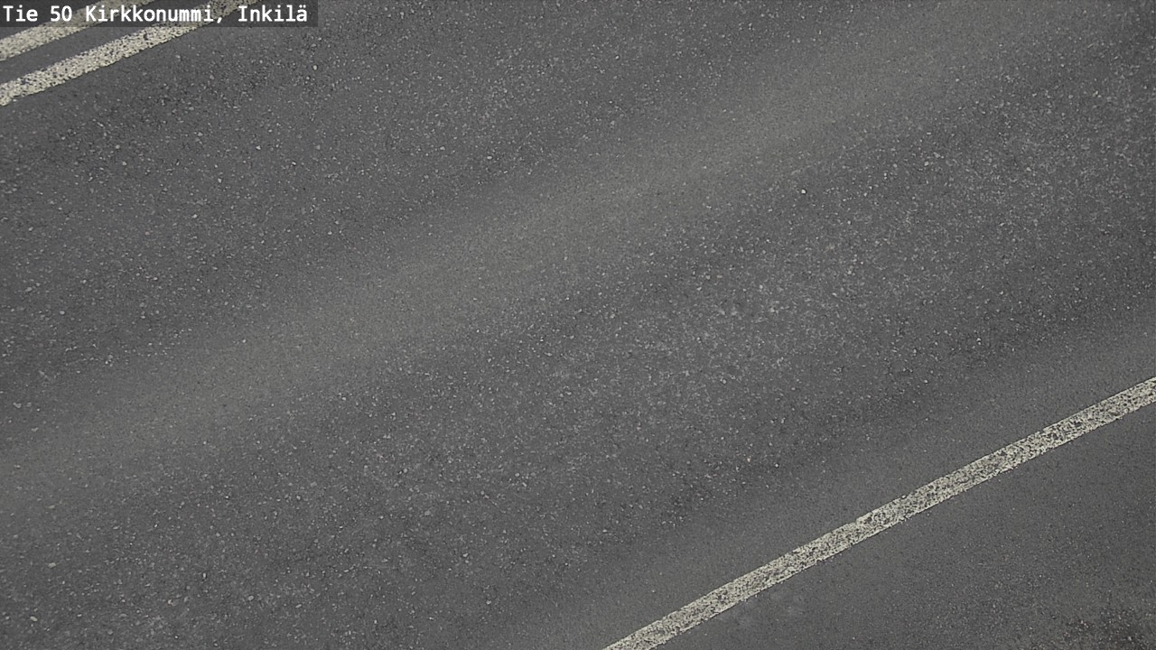 Weather Camera Image Road 50 Kirkkonummi, Inkilä, Kirkkonummi, Uusimaa