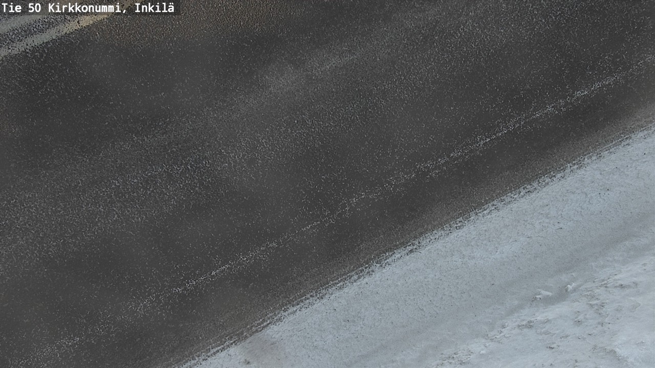 Weather Camera Image Väg 50 Kyrkslätt, Inkilä, Kirkkonummi, Uusimaa