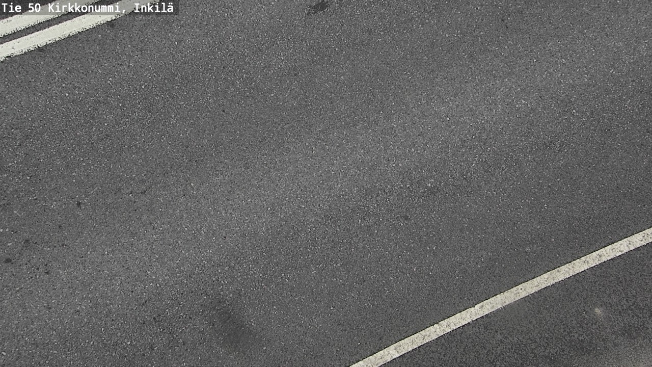 Weather Camera Image Road 50 Kirkkonummi, Inkilä, Kirkkonummi, Uusimaa
