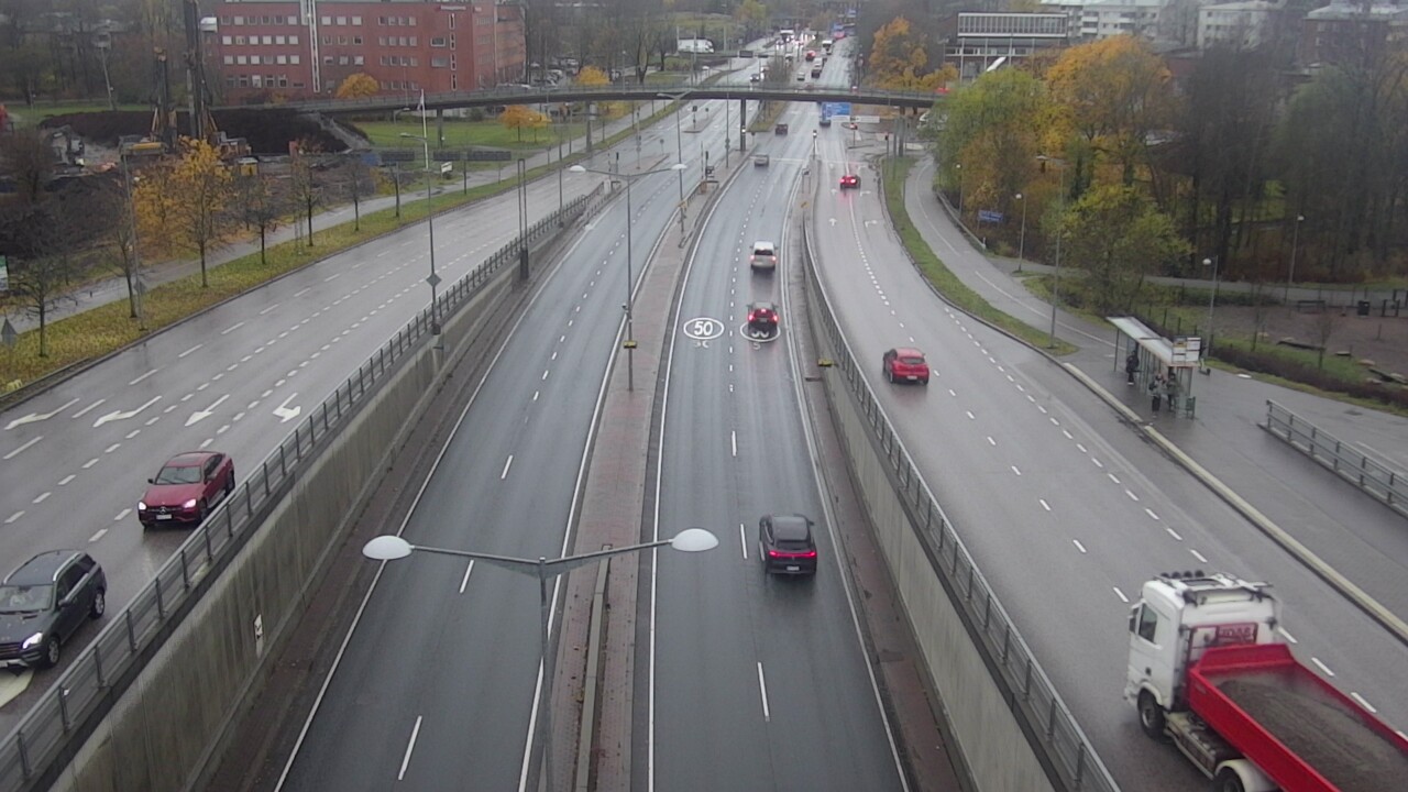 Weather Camera Image Road 100 Helsinki Hakamäentie, Kivihaka, Mast, Helsinki, Uusimaa