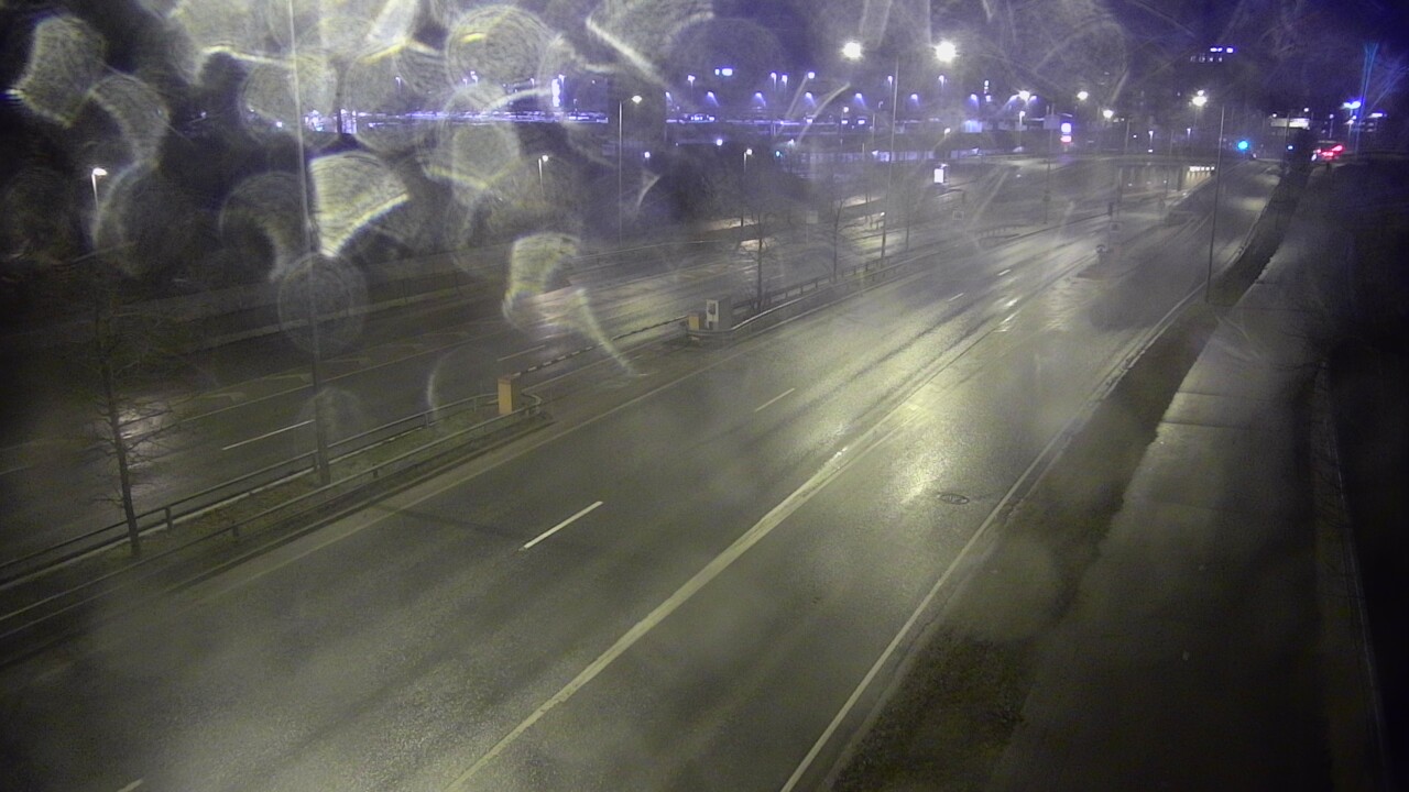 Weather Camera Image Road 100 Helsinki Hakamäentie, Ilmala, Helsinki, Uusimaa