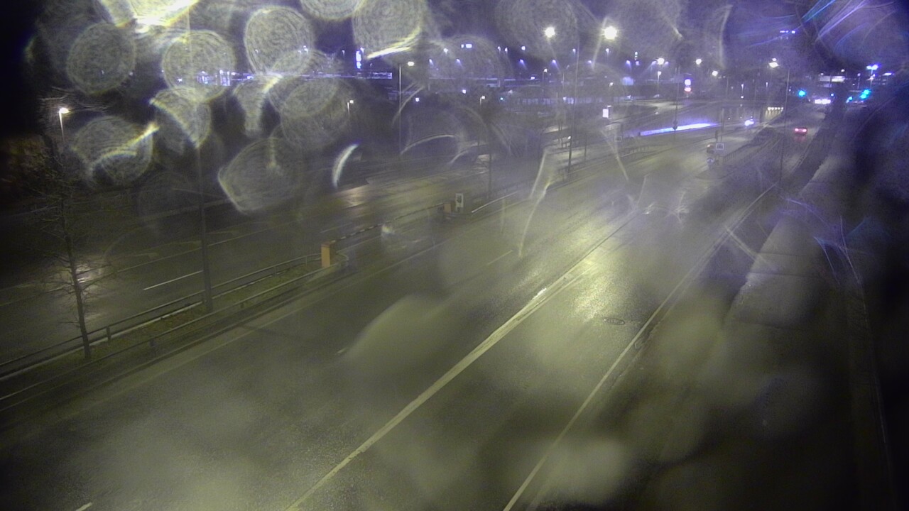 Weather Camera Image Väg 100 Helsingfors Skogsbackavägen, Ilmala, Helsinki, Uusimaa