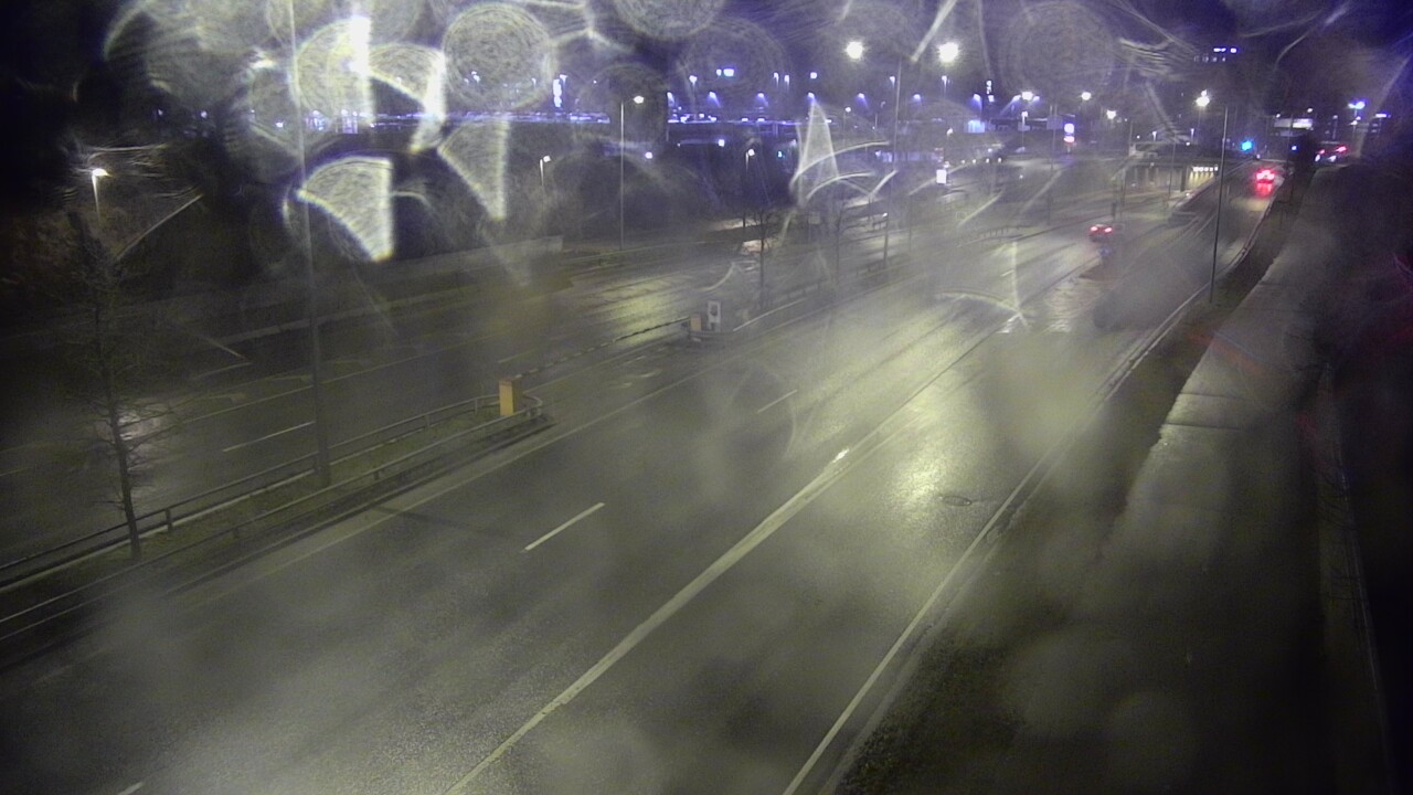 Weather Camera Image Road 100 Helsinki Hakamäentie, Ilmala, Helsinki, Uusimaa