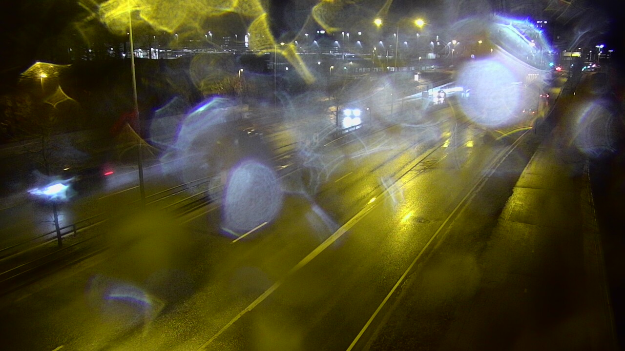 Weather Camera Image Road 100 Helsinki Hakamäentie, Ilmala, Helsinki, Uusimaa
