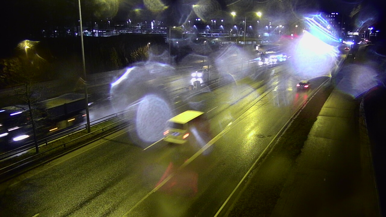 Weather Camera Image Road 100 Helsinki Hakamäentie, Ilmala, Helsinki, Uusimaa