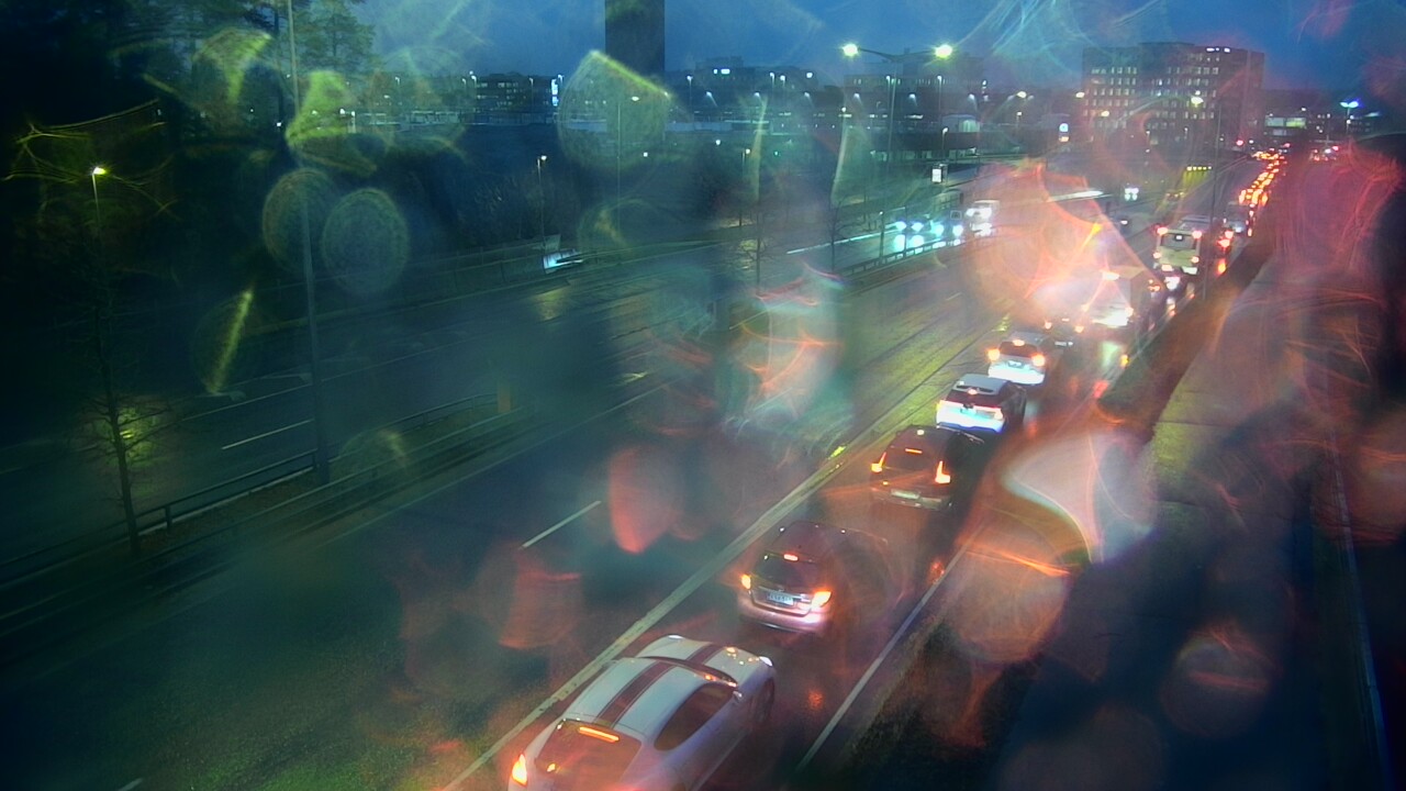 Weather Camera Image Väg 100 Helsingfors Skogsbackavägen, Ilmala, Helsinki, Uusimaa