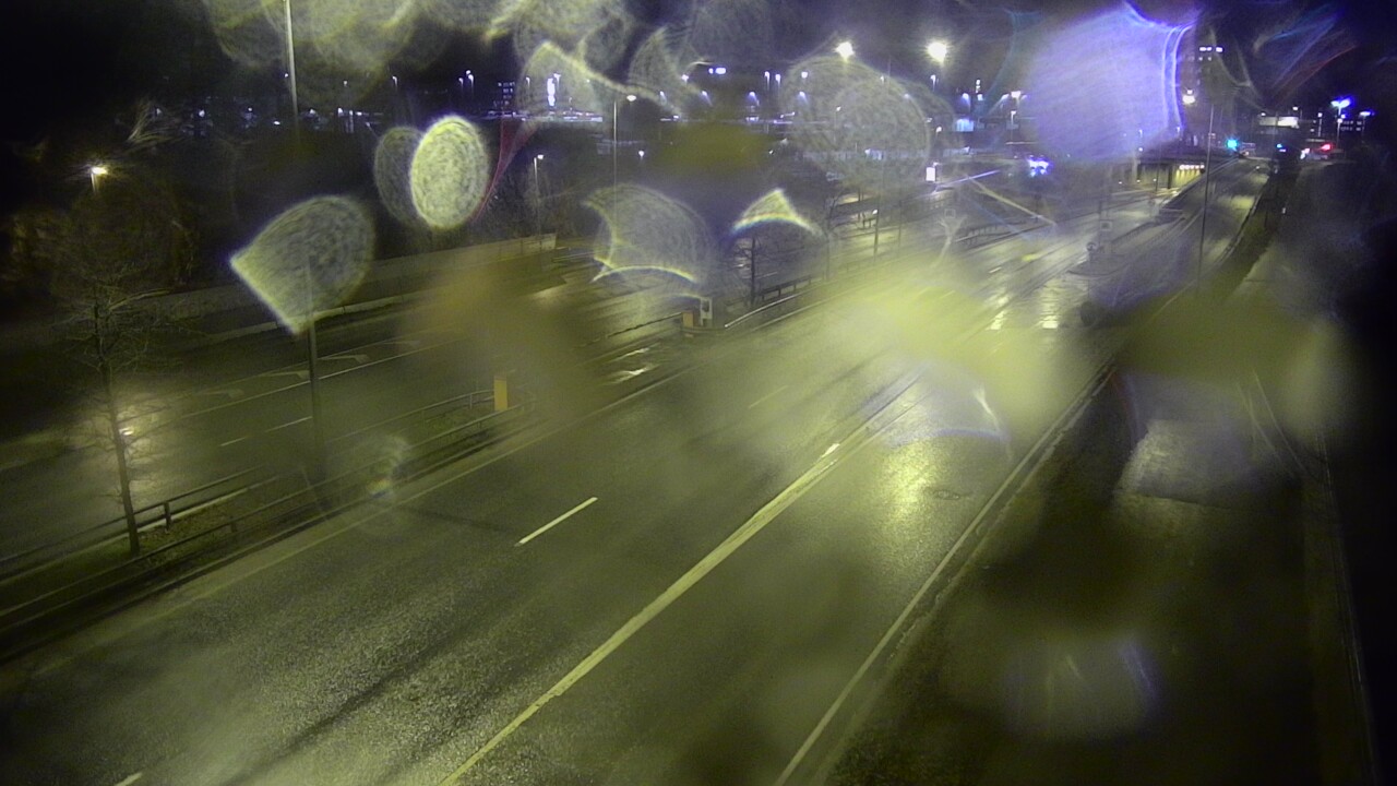 Weather Camera Image Road 100 Helsinki Hakamäentie, Ilmala, Helsinki, Uusimaa