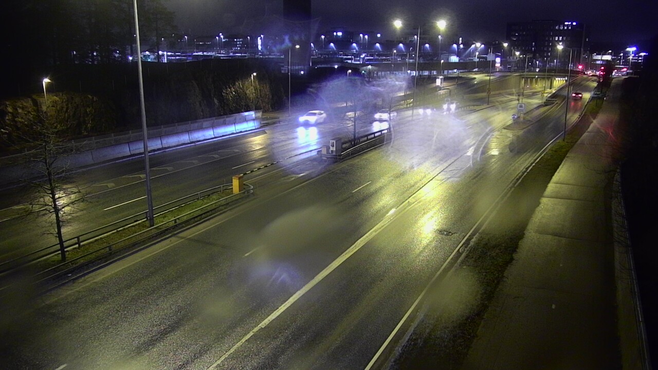 Weather Camera Image Väg 100 Helsingfors Skogsbackavägen, Ilmala, Helsinki, Uusimaa