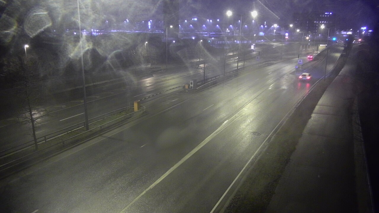 Weather Camera Image Väg 100 Helsingfors Skogsbackavägen, Ilmala, Helsinki, Uusimaa