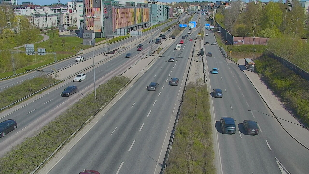 Weather Camera Image Väg 101 Esbo Säterinsolmu, Espoo, Uusimaa