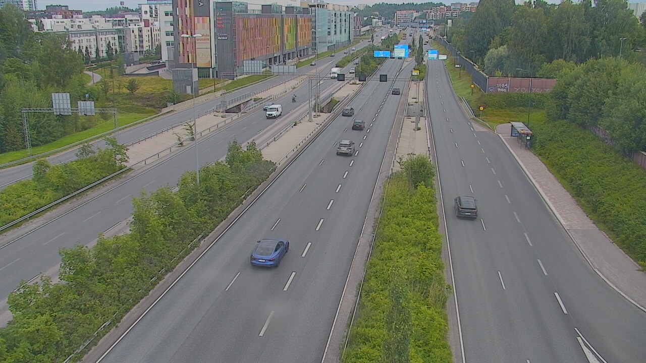 Weather Camera Image Road 101 Espoo Säterinsolmu, Espoo, Uusimaa