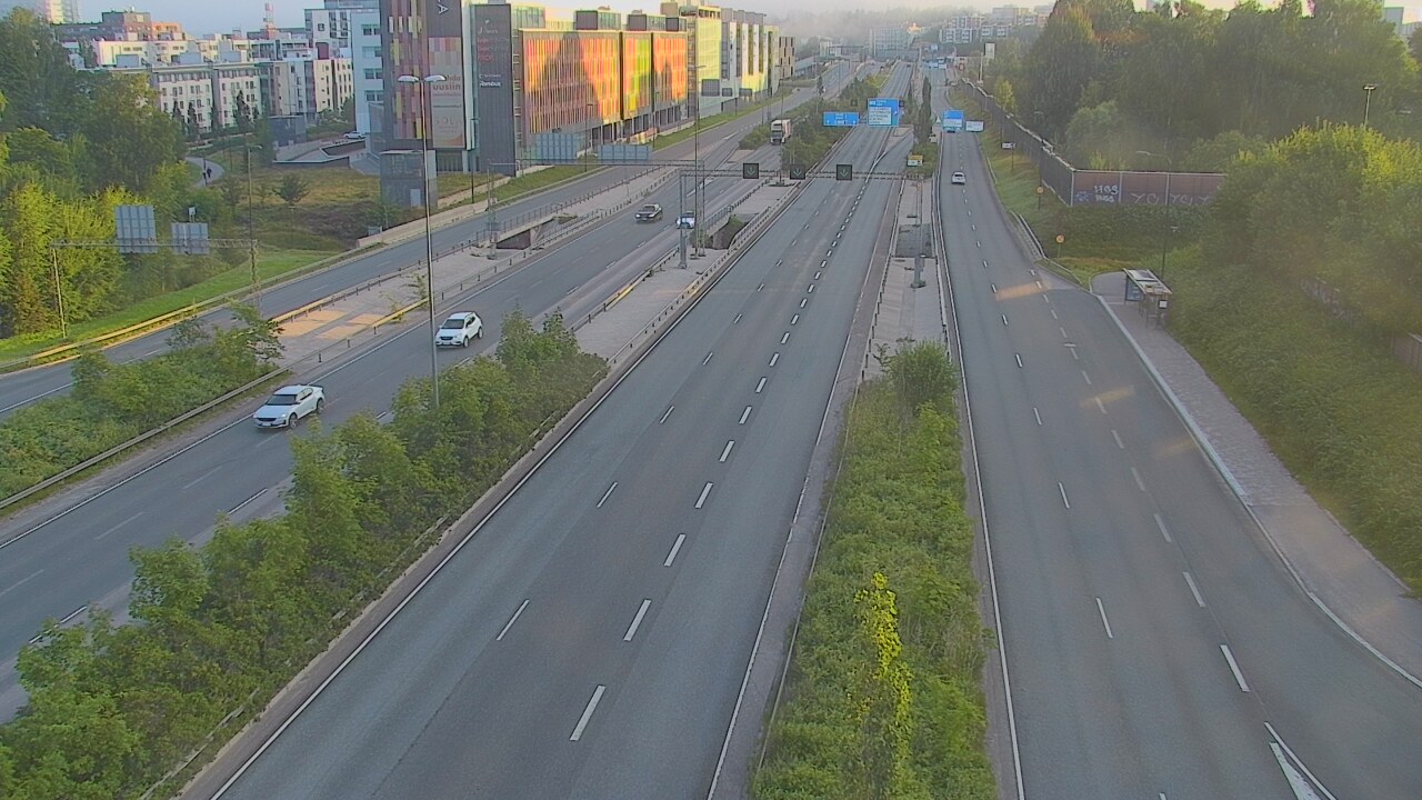 Weather Camera Image Road 101 Espoo Säterinsolmu, Espoo, Uusimaa