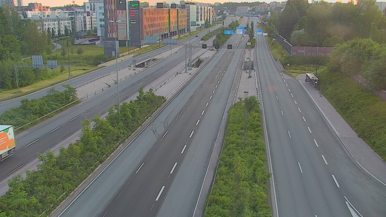 Weather Camera Image Road 101 Espoo Säterinsolmu, Espoo, Uusimaa
