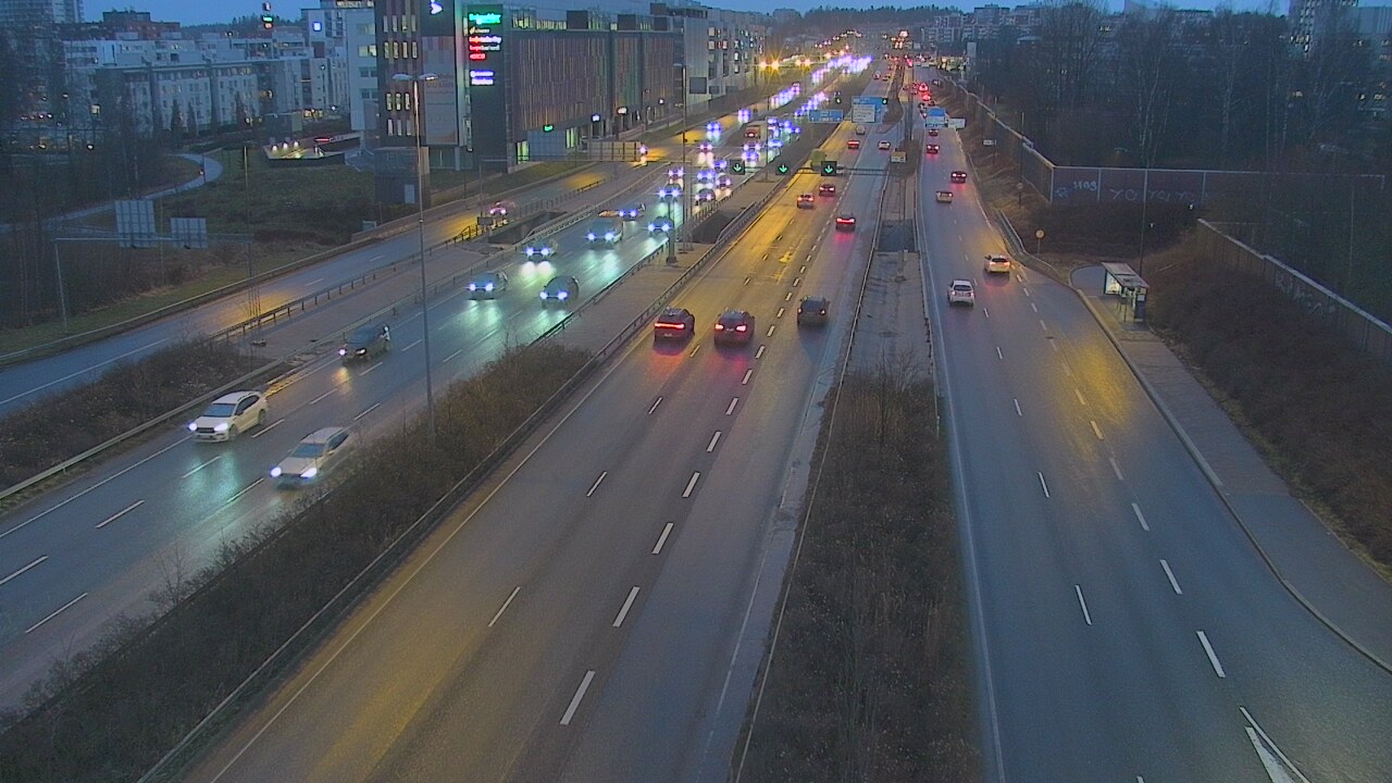 Weather Camera Image Road 101 Espoo Säterinsolmu, Espoo, Uusimaa