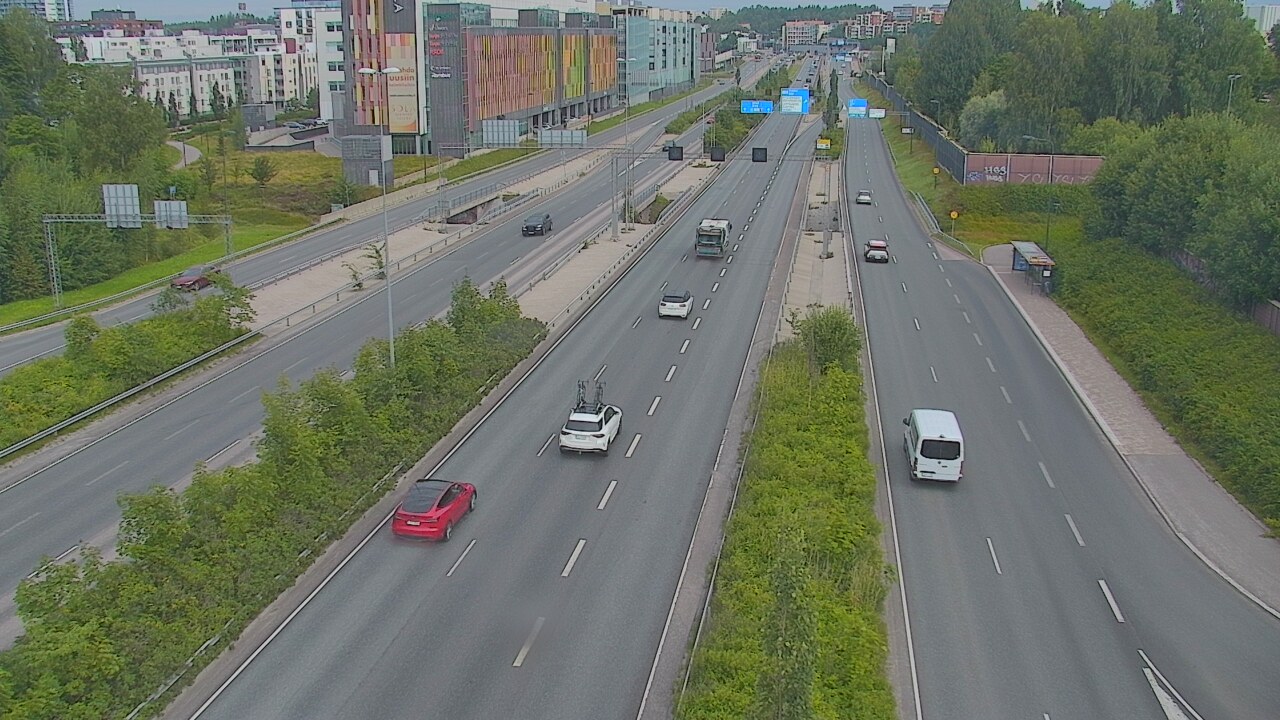 Weather Camera Image Road 101 Espoo Säterinsolmu, Espoo, Uusimaa