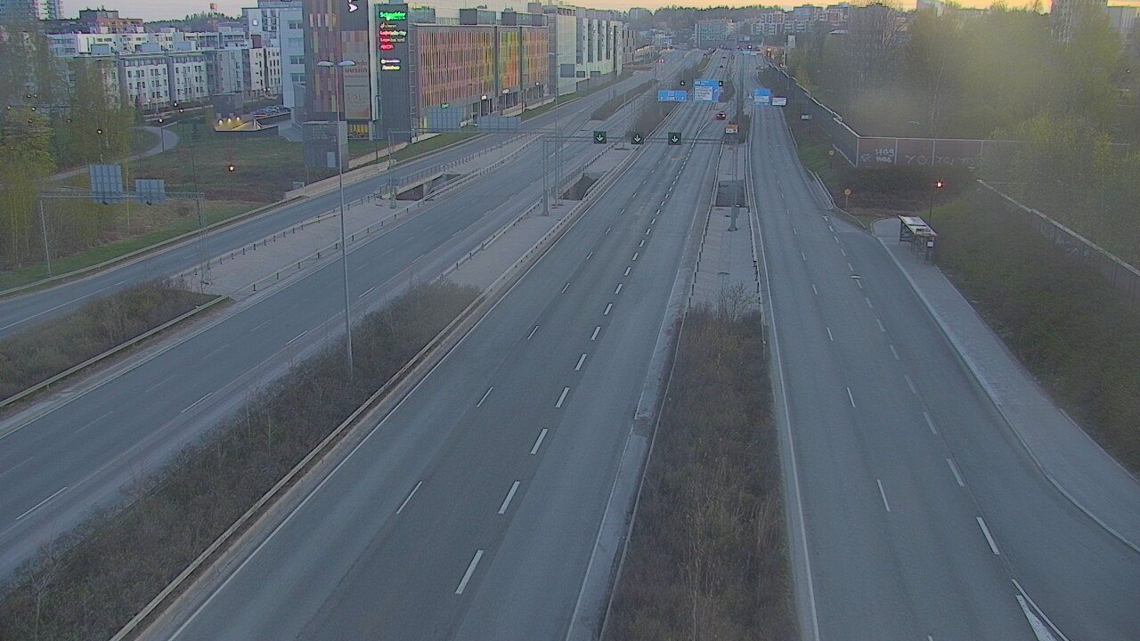 Weather Camera Image Road 101 Espoo Säterinsolmu, Espoo, Uusimaa