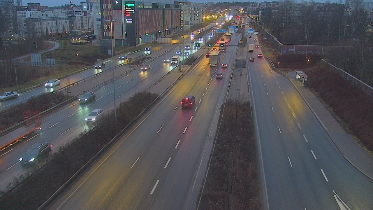 Weather Camera Image Road 101 Espoo Säterinsolmu, Espoo, Uusimaa