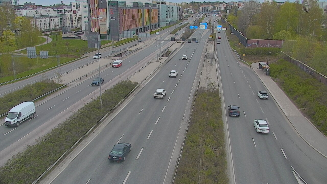 Weather Camera Image Väg 101 Esbo Säterinsolmu, Espoo, Uusimaa
