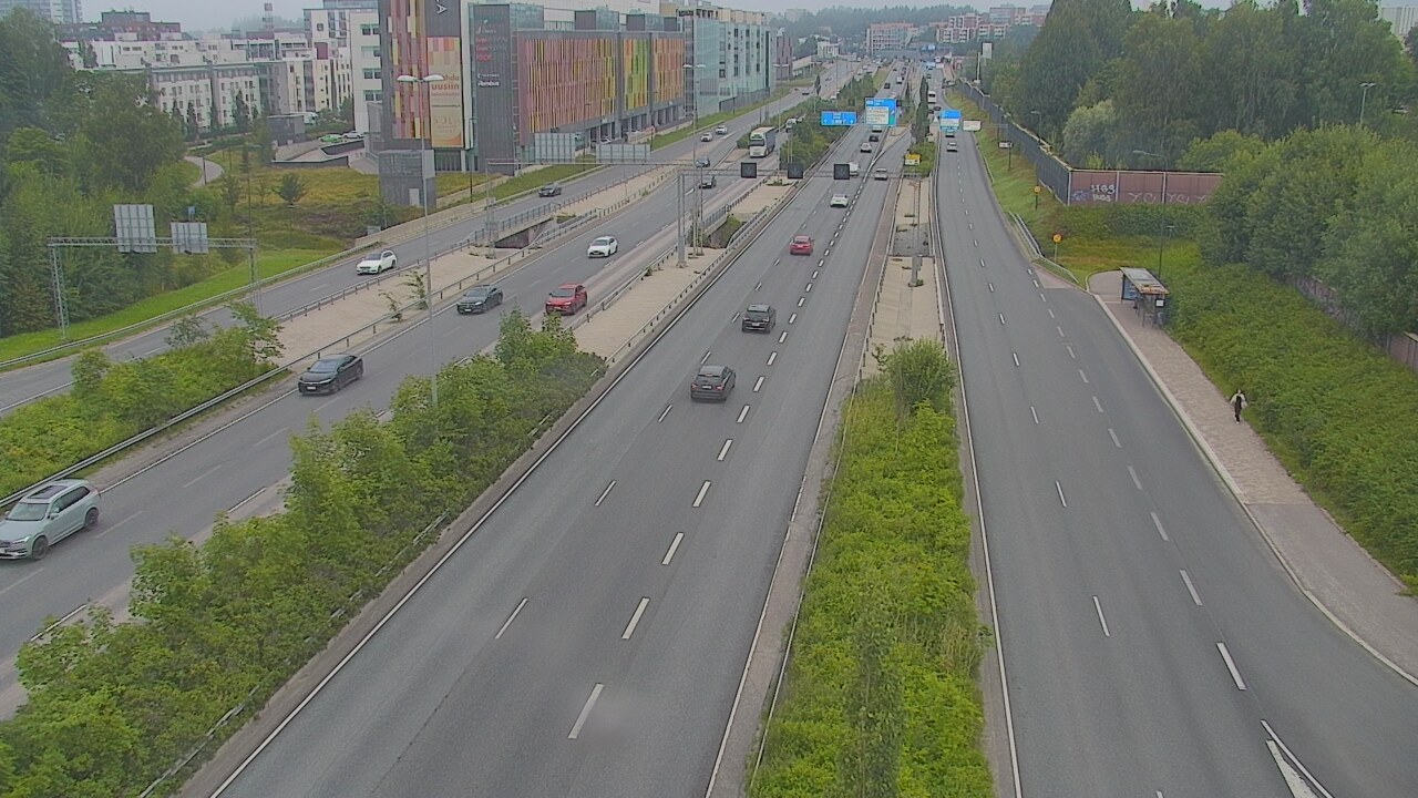 Weather Camera Image Road 101 Espoo Säterinsolmu, Espoo, Uusimaa