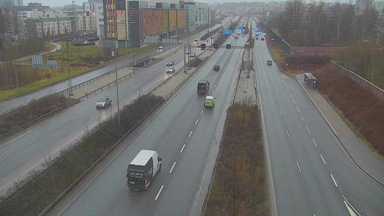Weather Camera Image Road 101 Espoo Säterinsolmu, Espoo, Uusimaa