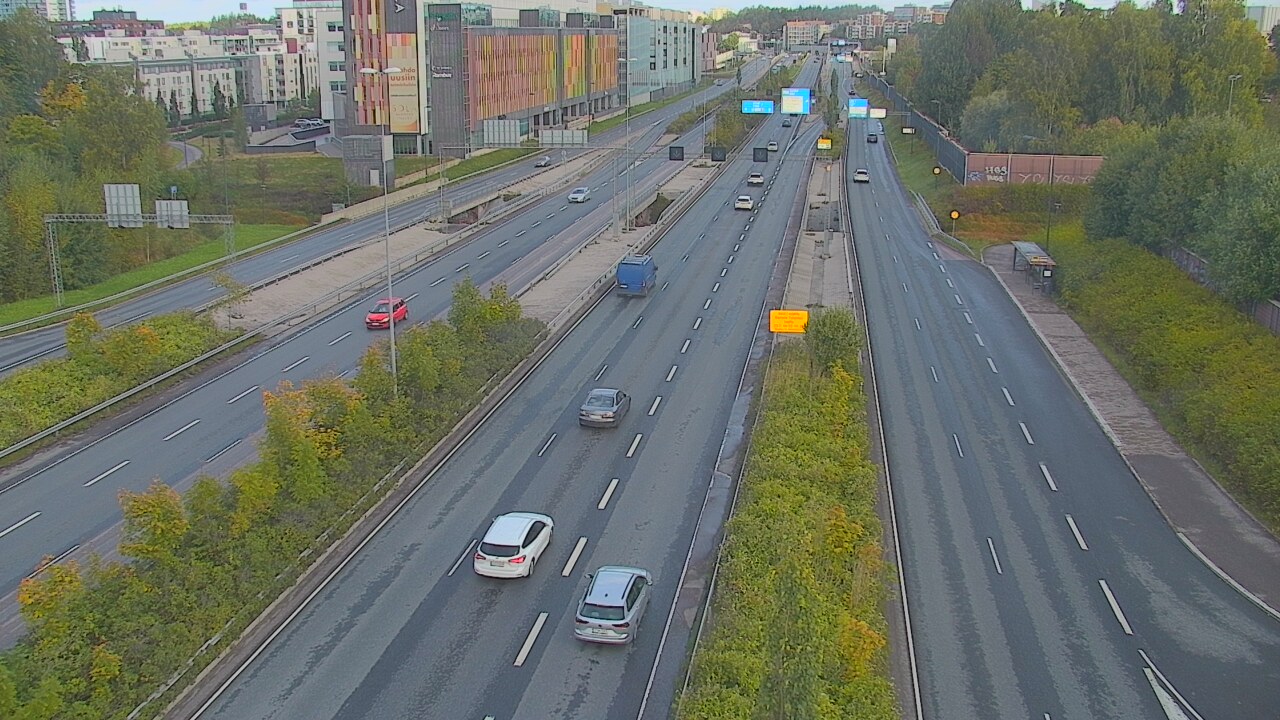 Weather Camera Image Road 101 Espoo Säterinsolmu, Espoo, Uusimaa