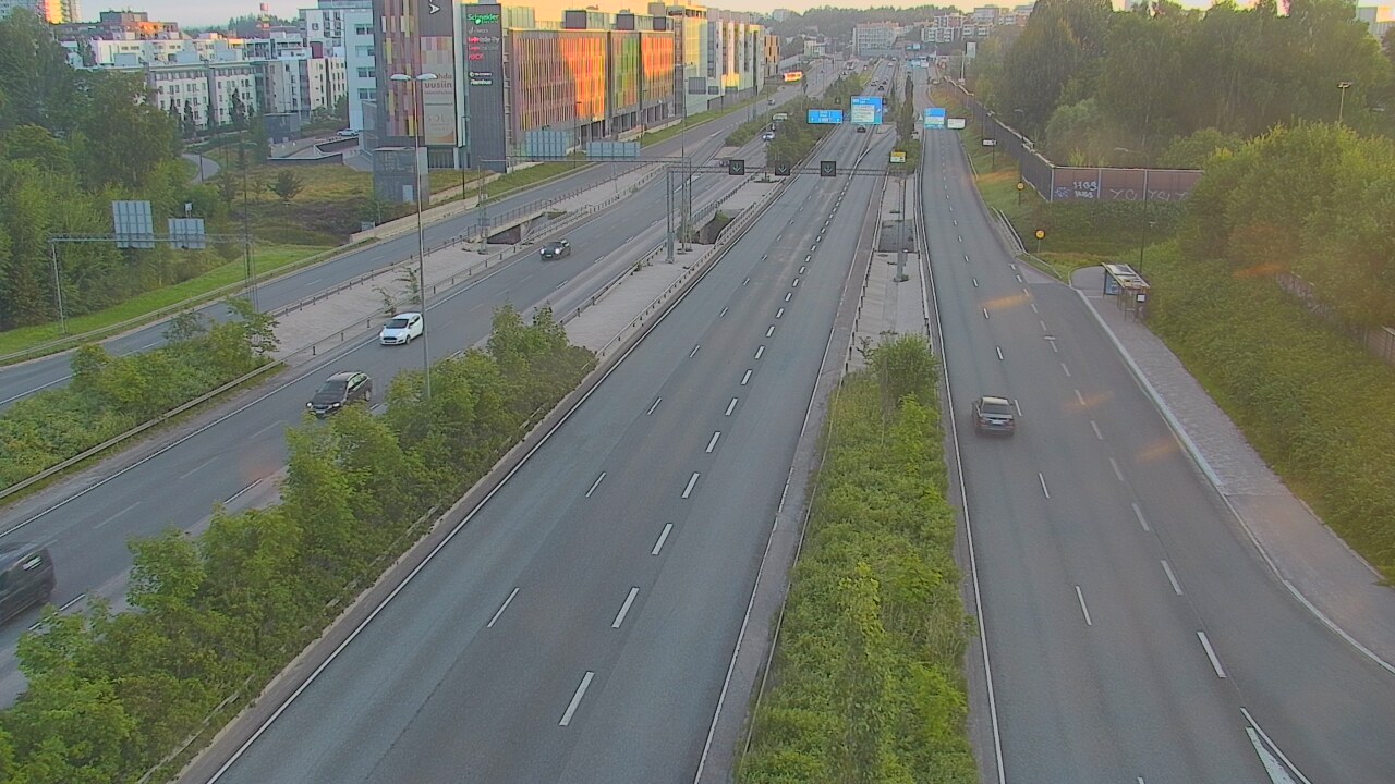 Weather Camera Image Road 101 Espoo Säterinsolmu, Espoo, Uusimaa