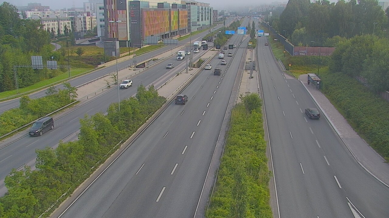 Weather Camera Image Road 101 Espoo Säterinsolmu, Espoo, Uusimaa