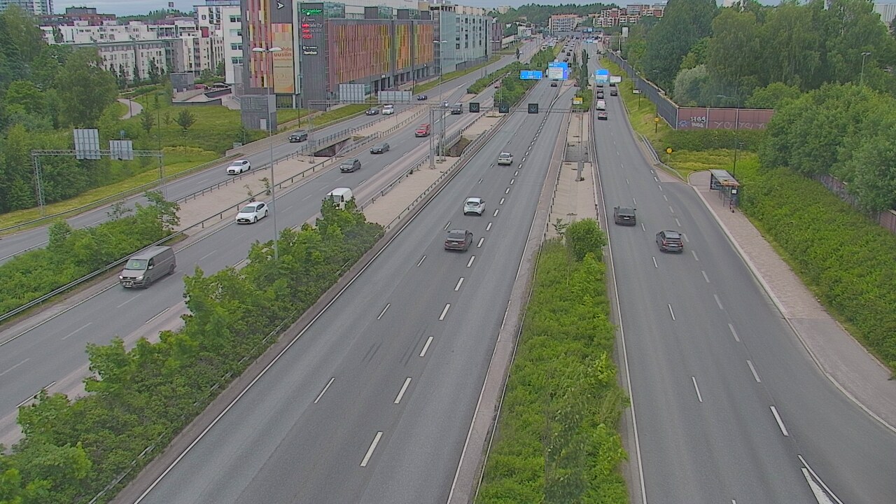 Weather Camera Image Road 101 Espoo Säterinsolmu, Espoo, Uusimaa