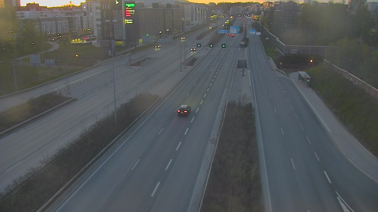 Weather Camera Image Road 101 Espoo Säterinsolmu, Espoo, Uusimaa