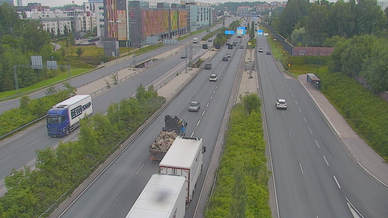 Weather Camera Image Road 101 Espoo Säterinsolmu, Espoo, Uusimaa