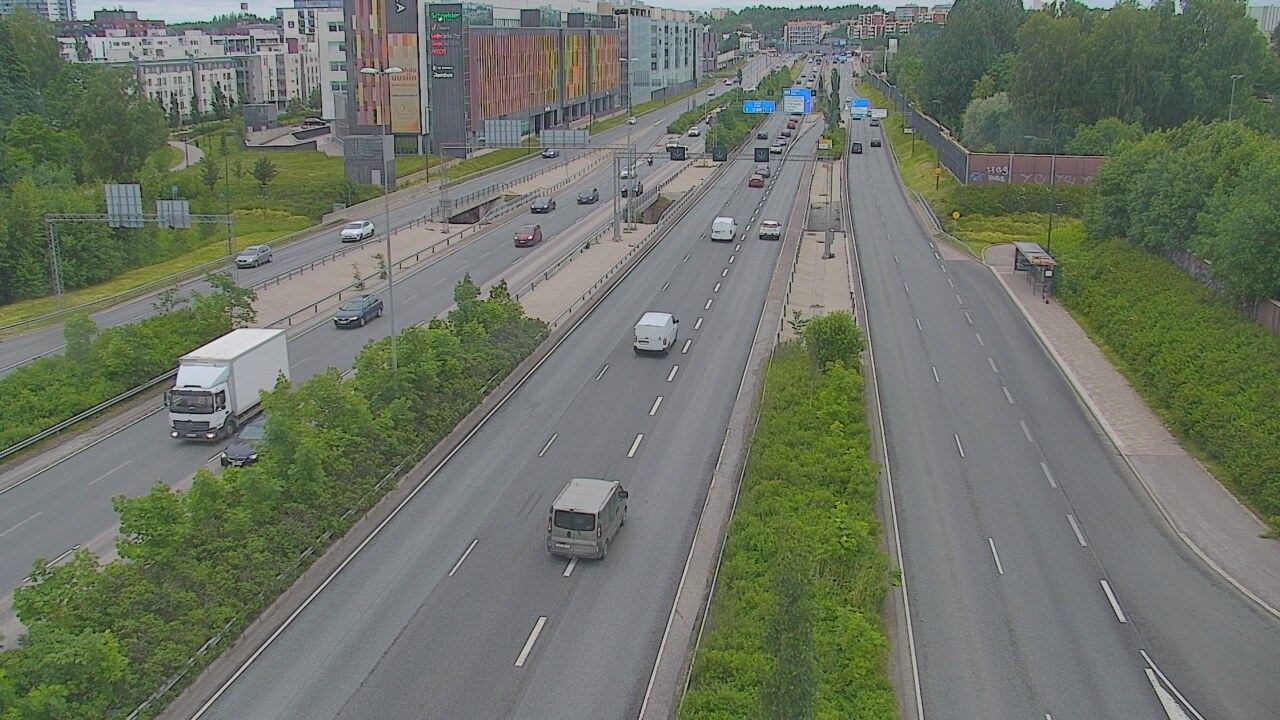 Weather Camera Image Road 101 Espoo Säterinsolmu, Espoo, Uusimaa