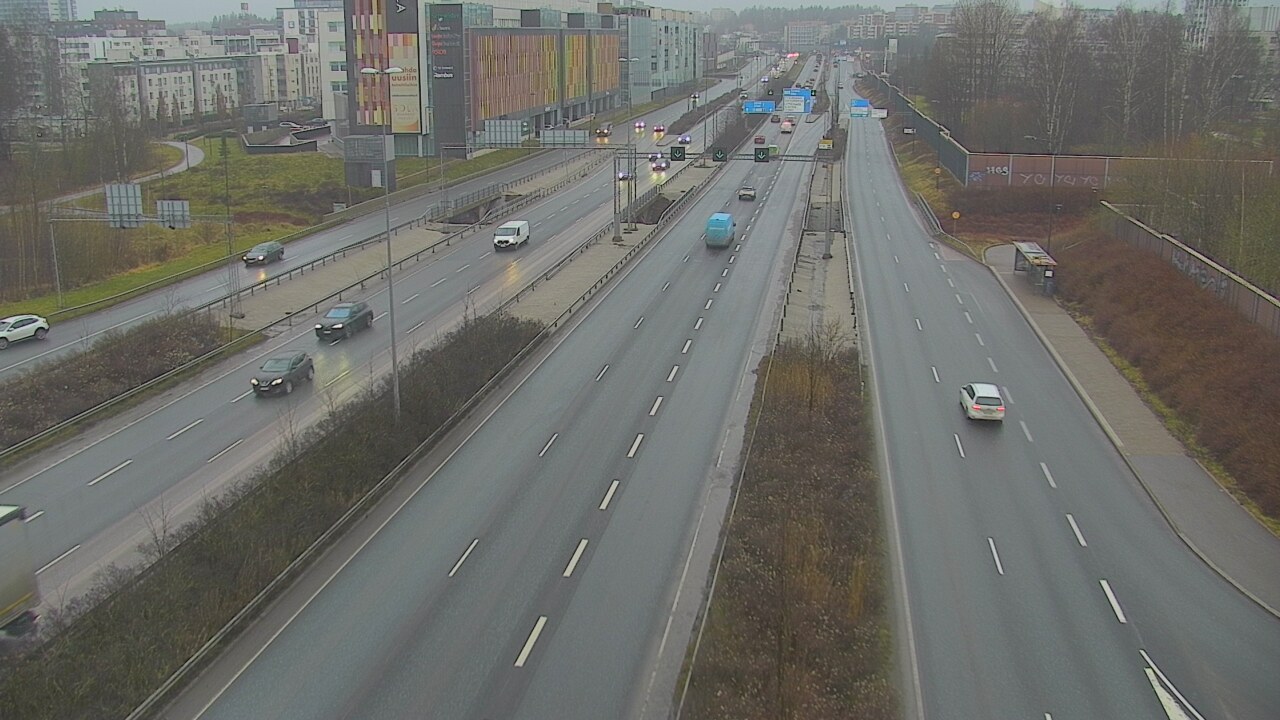 Weather Camera Image Väg 101 Esbo Säterinsolmu, Espoo, Uusimaa