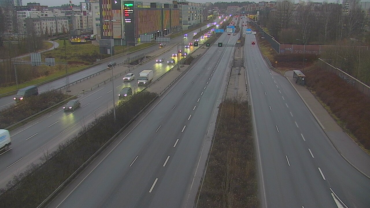 Weather Camera Image Road 101 Espoo Säterinsolmu, Espoo, Uusimaa