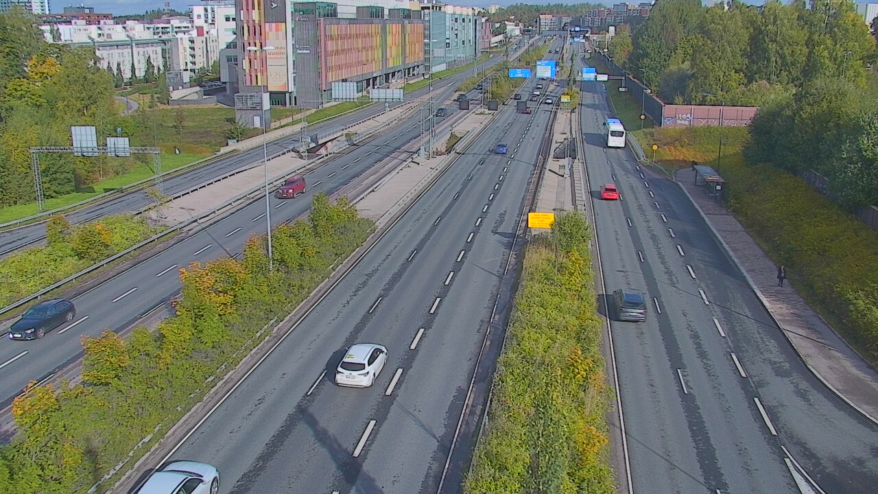 Weather Camera Image Road 101 Espoo Säterinsolmu, Espoo, Uusimaa
